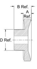 Cast Iron Sprockets For Detachable Chain