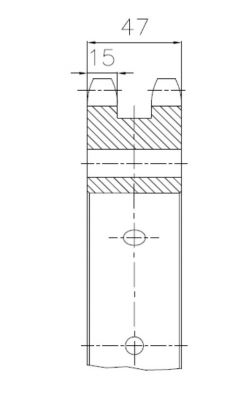 Half Chain Sprocket For Escalator Drive