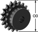 Sprockets For Free Flow Conveyor Chains